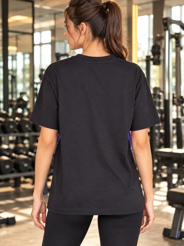 IMG_6803 CDN Multicolor Graffiti Oversized Graphic T-Shirt – Black