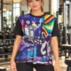 IMG_6804 (1) CDN Multicolor Graffiti oversized graphic t-shirt in black