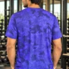 IMG_6820 Purple camo performance t-shirt for men by SPORT-TEK - photo 2