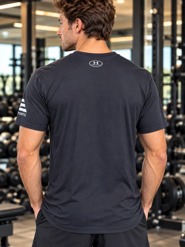 IMG_6822 Charcoal graphic sports t-shirt by Under Armour - photo 2
