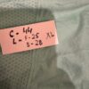 Mint green mesh-panel high-low gym t-shirt size XL tag with mesh texture, chest 44 inches Mint green mesh-panel high-low gym t-shirt size XL tag with mesh texture, chest 44 inches