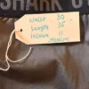 Pre-loved Gymshark women's grey heather high-waisted leggings full-length view Pre-loved Gymshark women's grey heather high-waisted leggings full-length view